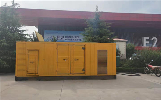 西乌珠穆沁1200KW发电机出租