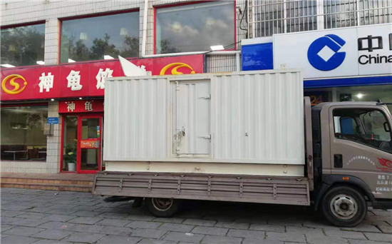 西乌珠穆沁出租发电机施工案例